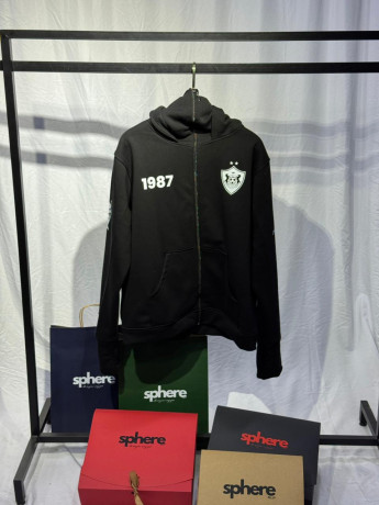 Qarabağ Ninja Hoody – Qara Rəng (1987 & Champions Dizayn)